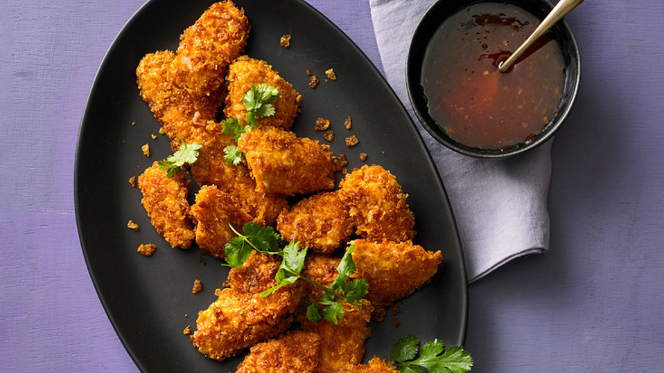 Knusprige-Chicken-Nuggets-selber-machen