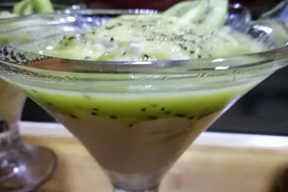 Kiwi-Bananen Quark