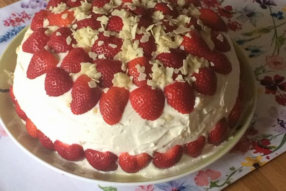 Erdbeertorte