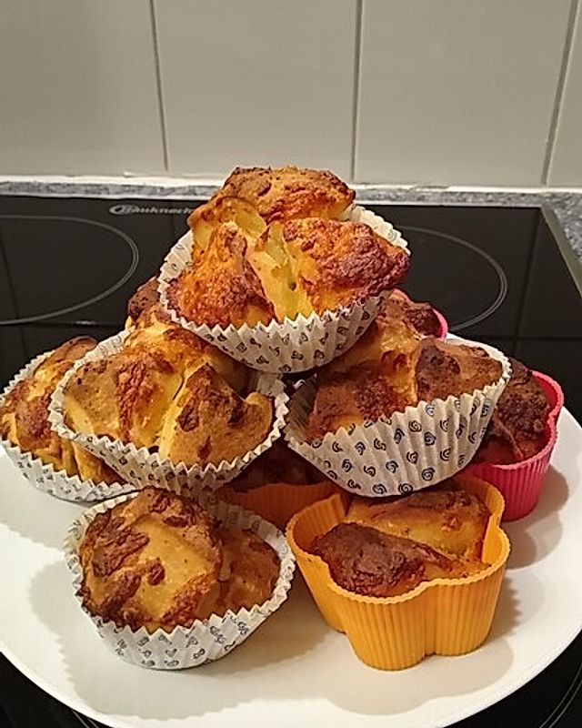 Knoblauch-Käse-Muffins