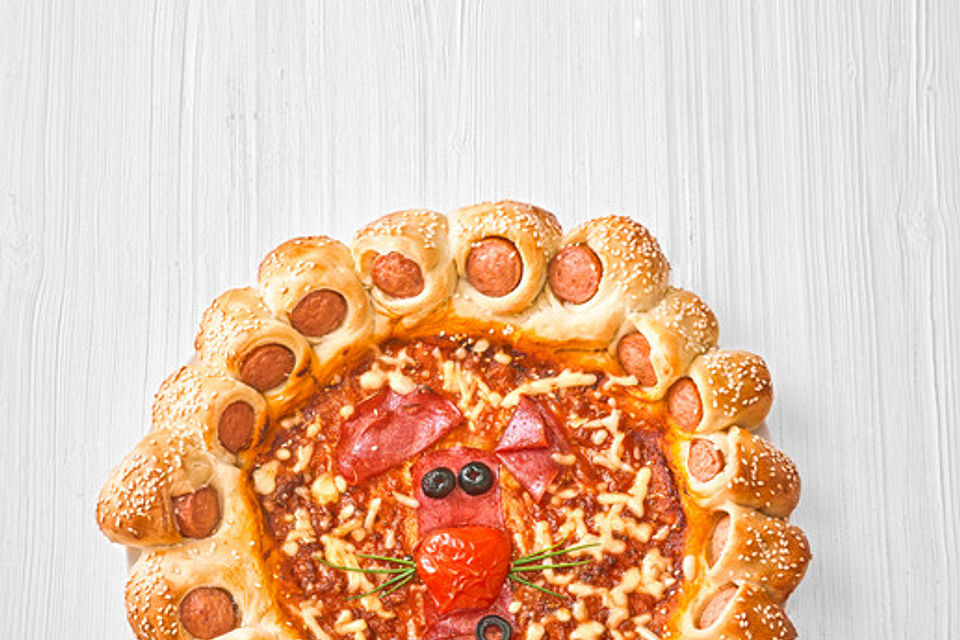 Hot Dog Pizza