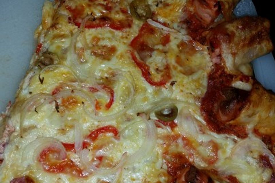 Hot Dog Pizza