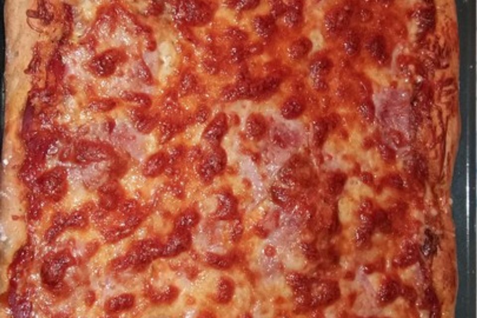 American Pizza Teig selber machen