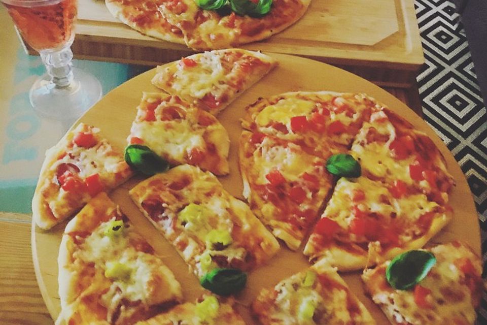 American Pizza Teig selber machen