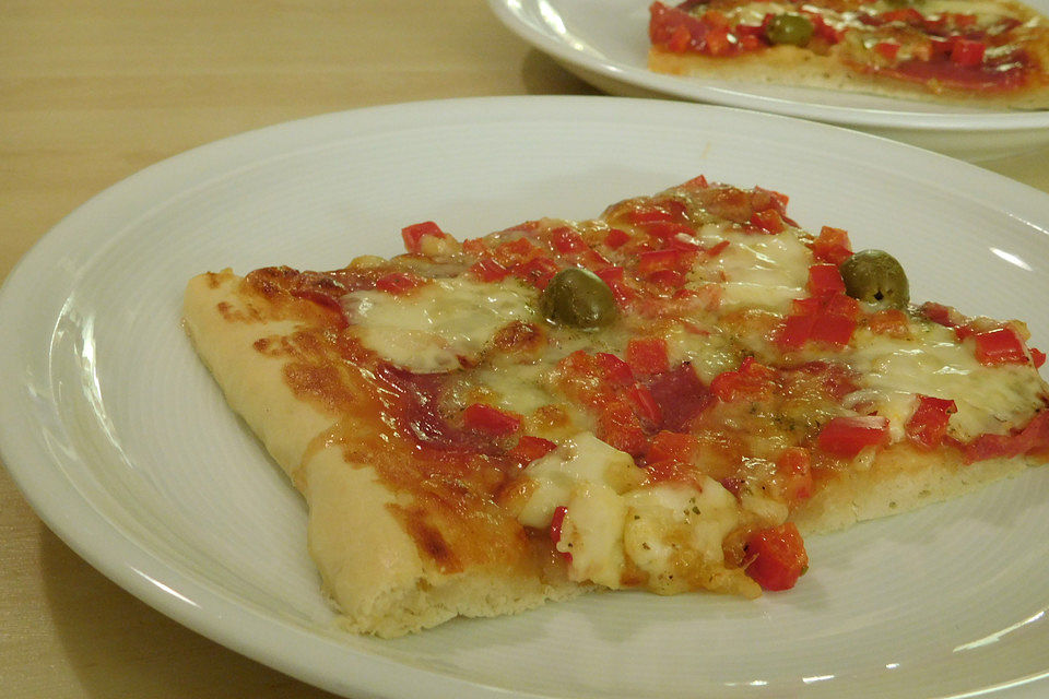 American Pizza Teig selber machen
