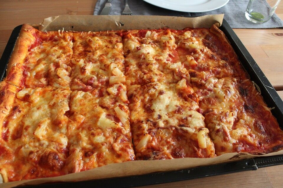 American Pizza Teig selber machen