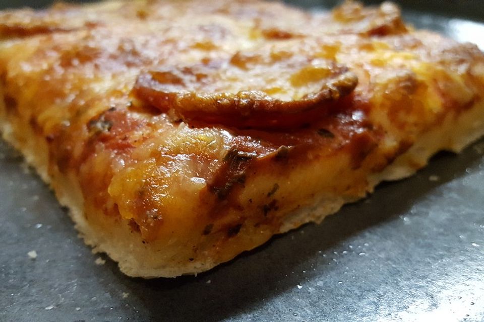 American Pizza Teig selber machen