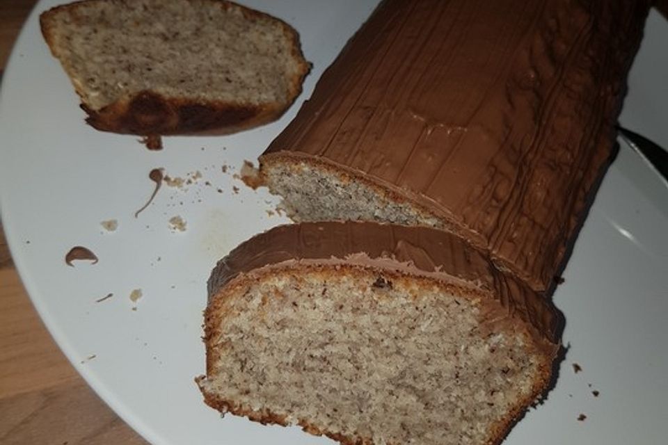 Haselnusskuchen ohne Ei und ohne Butter