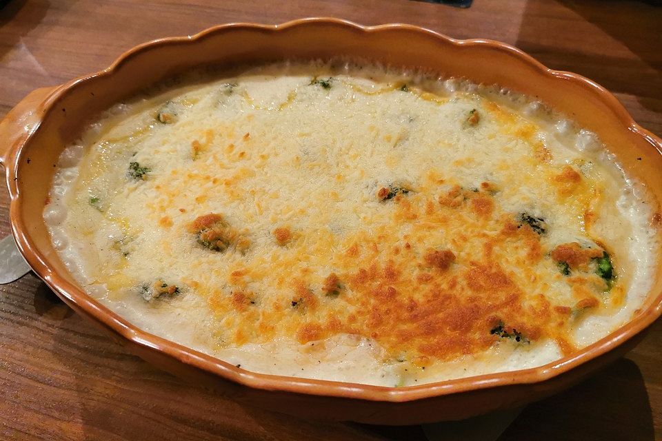 Kartoffel-Brokkoli-Gratin