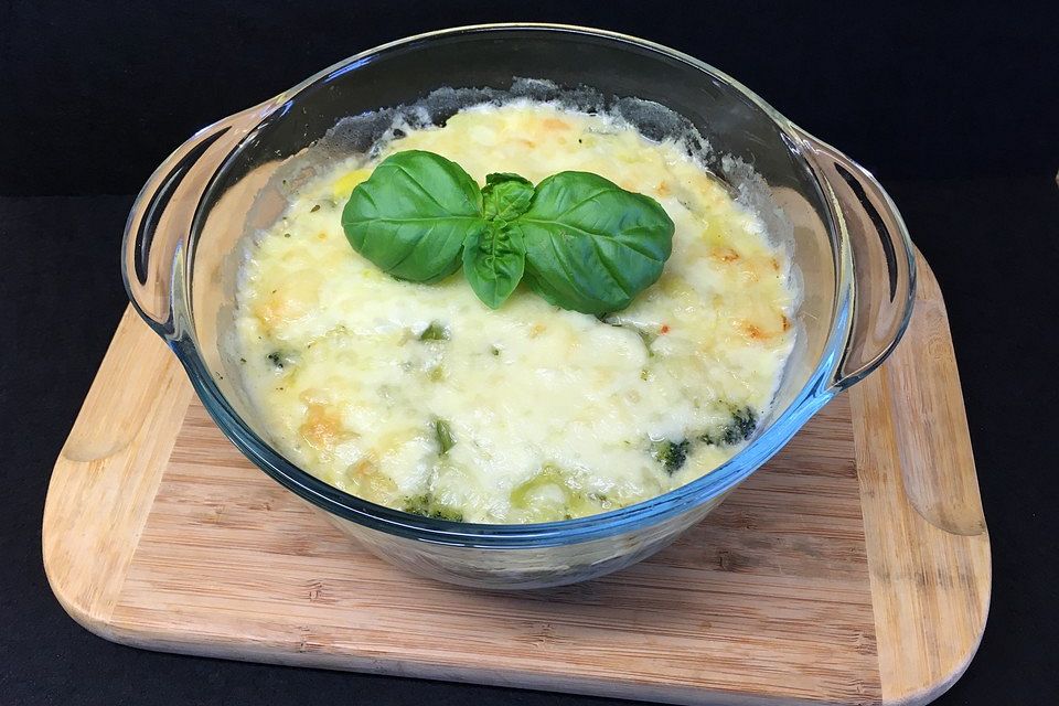 Kartoffel-Brokkoli-Gratin