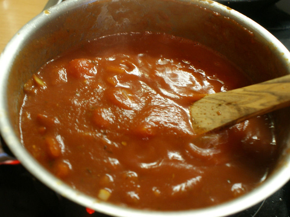 Salsa pizzaiola - Tomaten-Knoblauchsauce von Stephan-kocht-gerne | Chefkoch