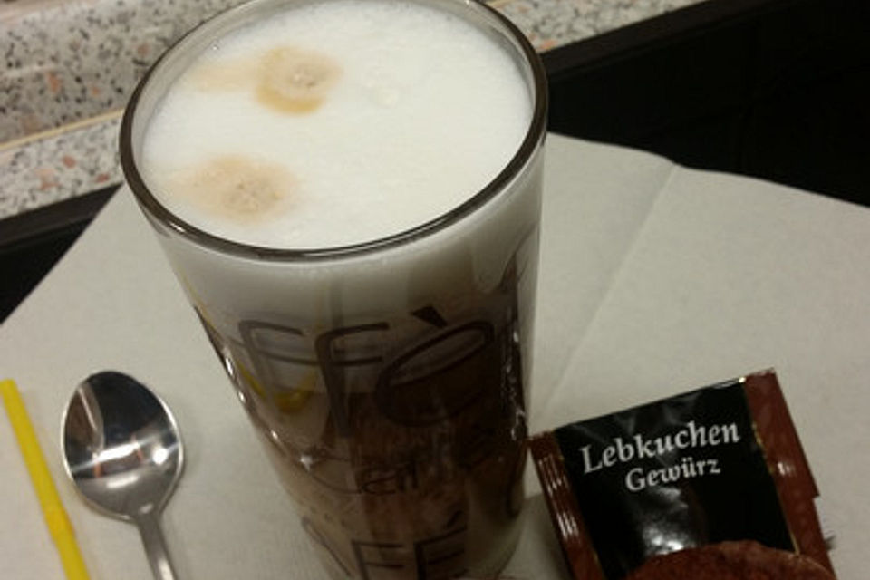 Lebkuchen-Latte Macchiato Lebkuchen-Latte Macchiato