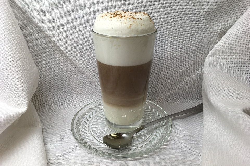 Lebkuchen-Latte Macchiato Lebkuchen-Latte Macchiato