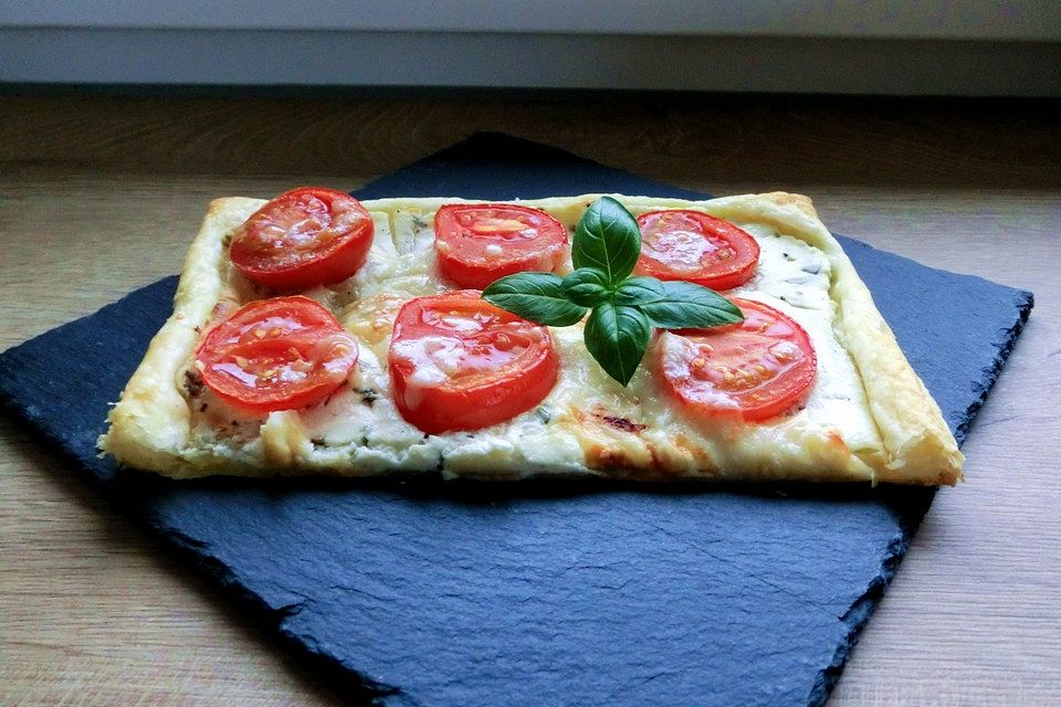 Tomaten-Basilikum-Tarte