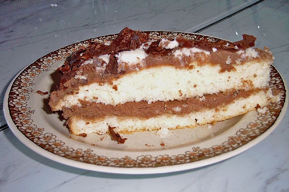 Schokoladen - Sahne - Torte