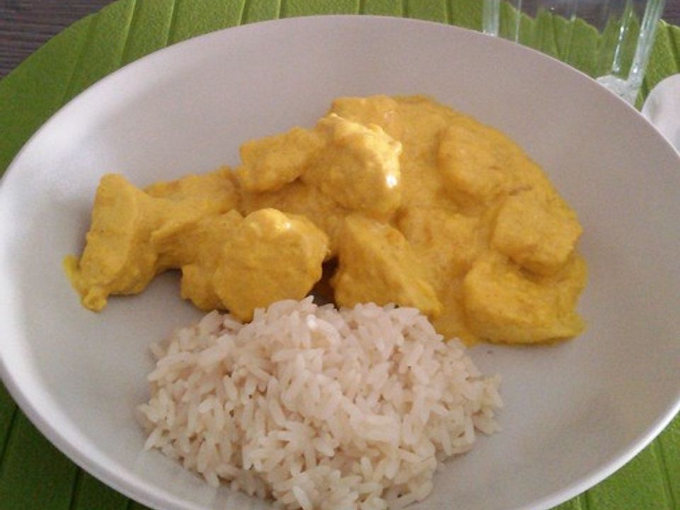 Mango-Kokos-Curry mit Hähnchen von Alfine91 | Chefkoch