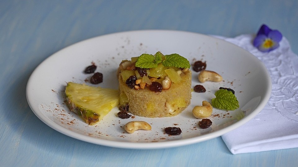 Indisches Griessdessert Mit Ananas Von Ars Vivendi Chefkoch