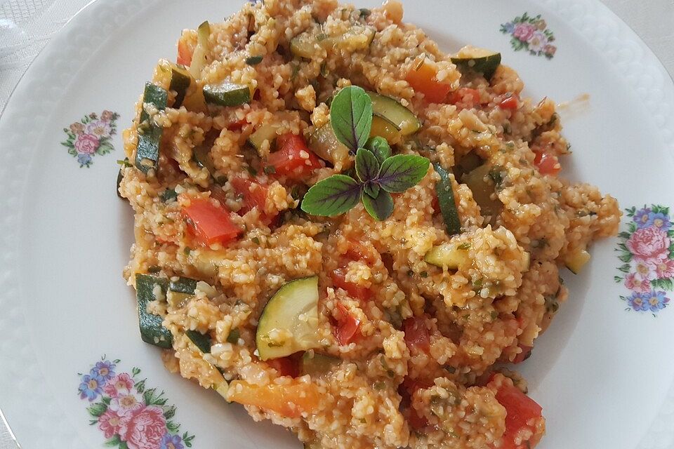 Bulgur-Gemüse-Pfanne