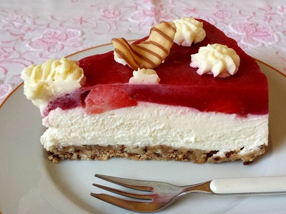 Erdbeer Frischkase Torte Von Chey00 Chefkoch