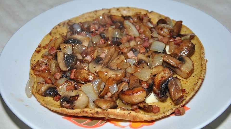 Pilz Zwiebel Omelette Mit Schinkenwurfeln Von Patrik O Guinness Chefkoch