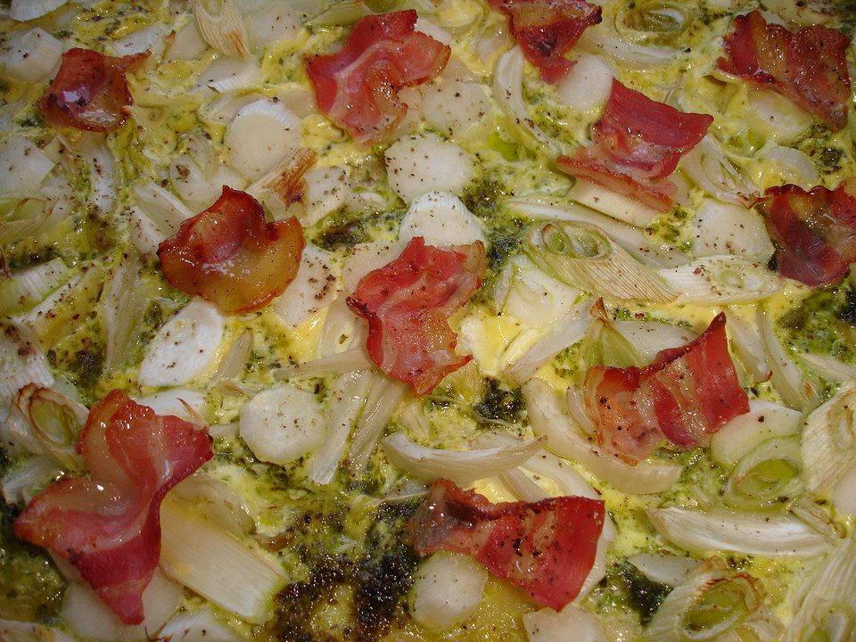 Flammkuchen mit Fenchel und Spargel von dodith| Chefkoch