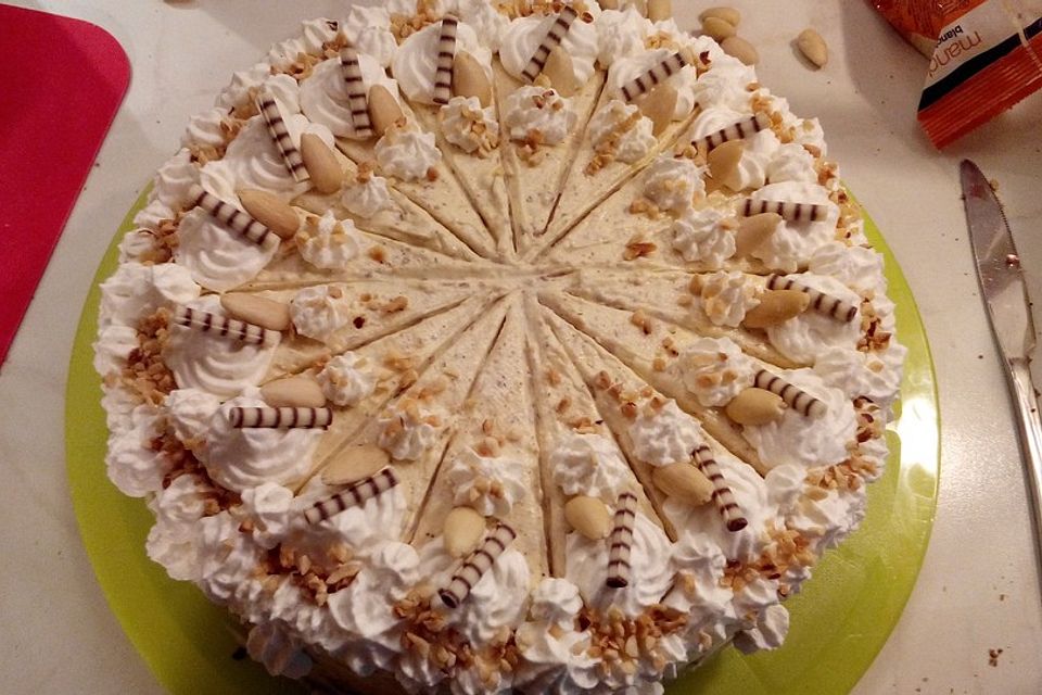 Nuss-Buttercreme-Torte