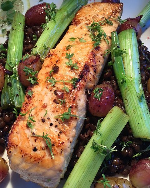 Linsen Beluga Essenrezept Salat Lentils Thekitchn Lentil