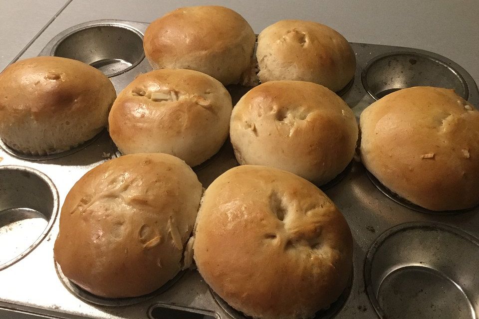 Vegane Rosinenbrötchen