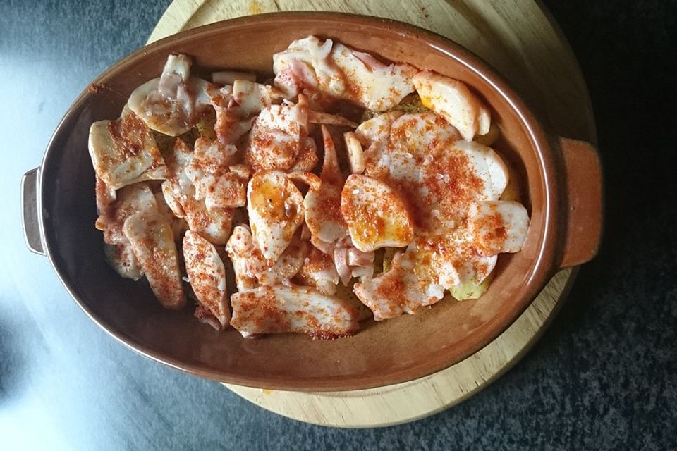 Tintenfisch Tapas - Pulpo a la Gallega