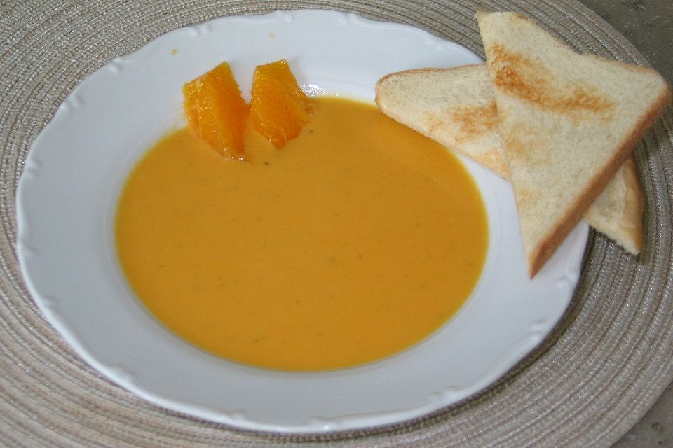 Süßkartoffelsuppe