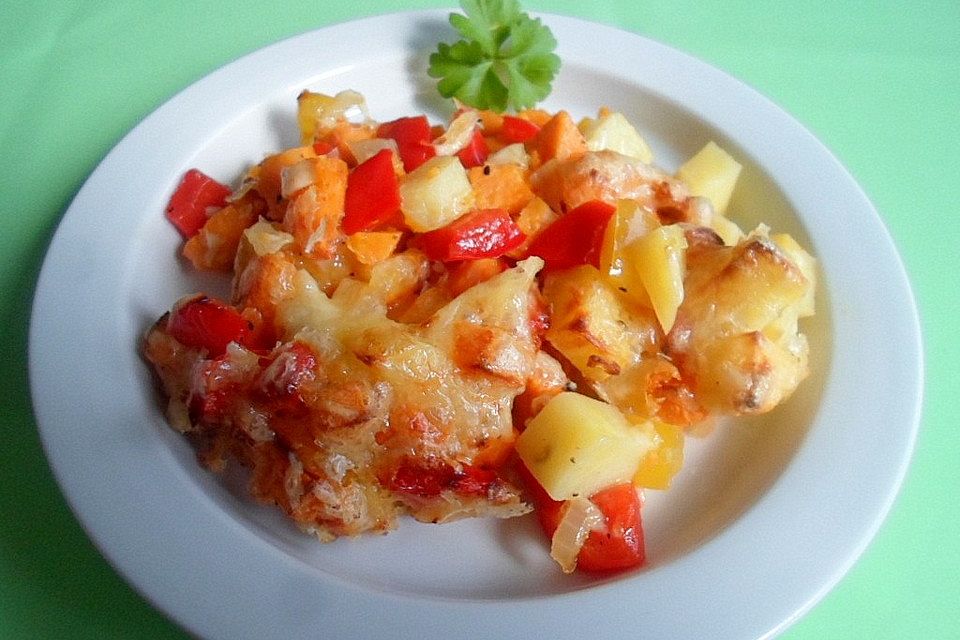 Süßkartoffelauflauf