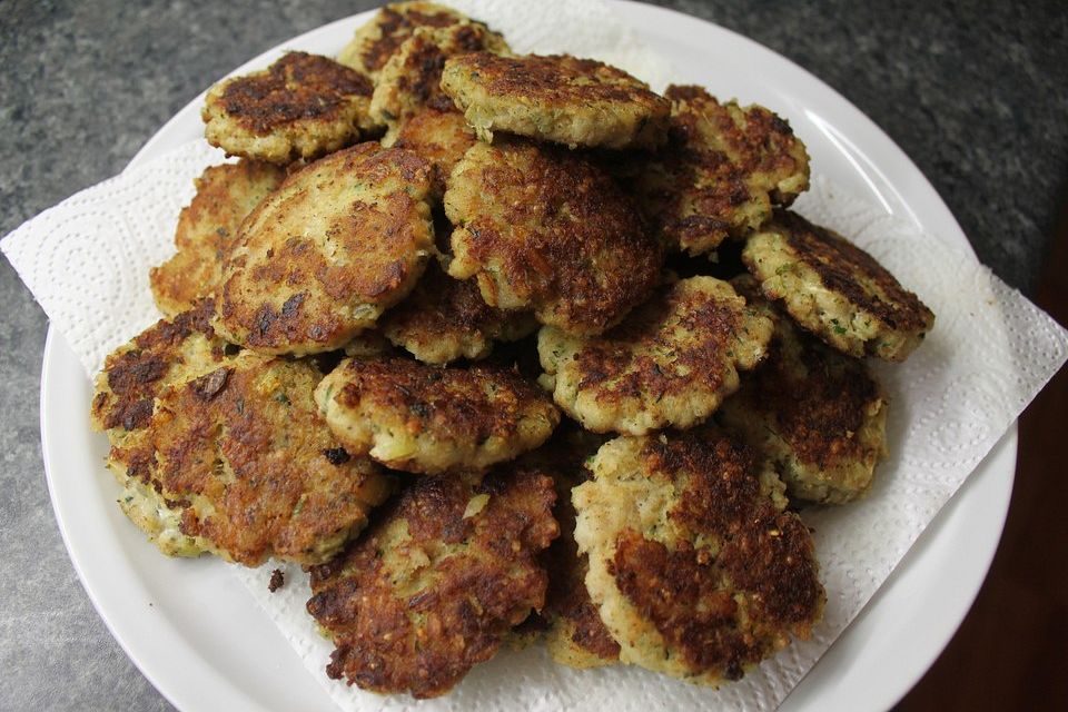 Fischfrikadellen mit Haferflocken