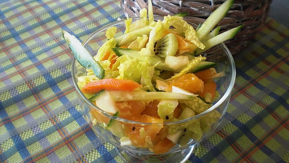 Fruchtiger Wirsingsalat Von Sparkling Cherry Chefkoch