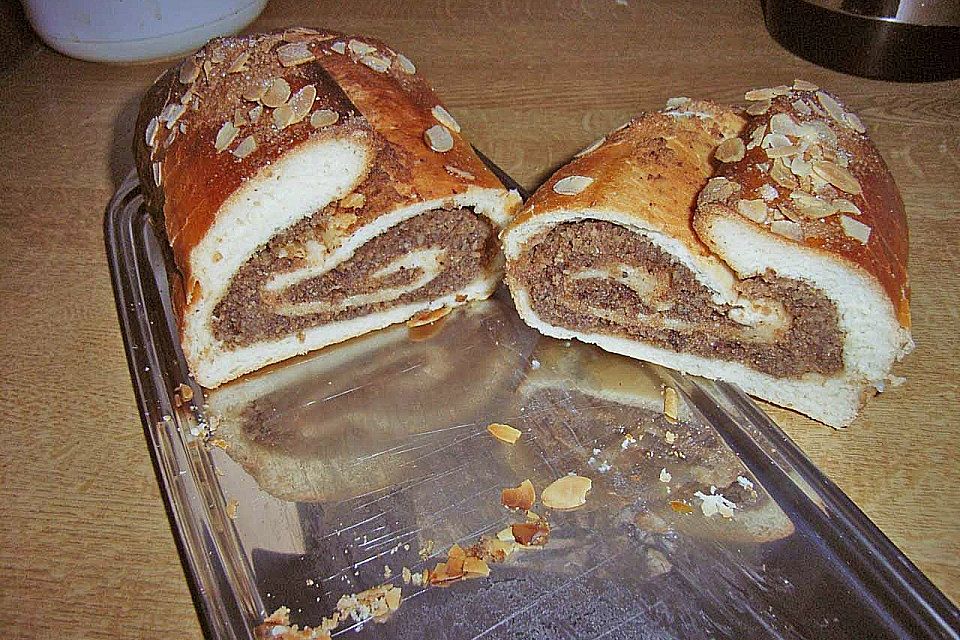 Nussfülle für Nusszöpfe, Nussstollen  oder Nussschnecken