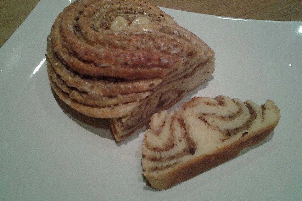 Nussfülle für Nusszöpfe, Nussstollen  oder Nussschnecken