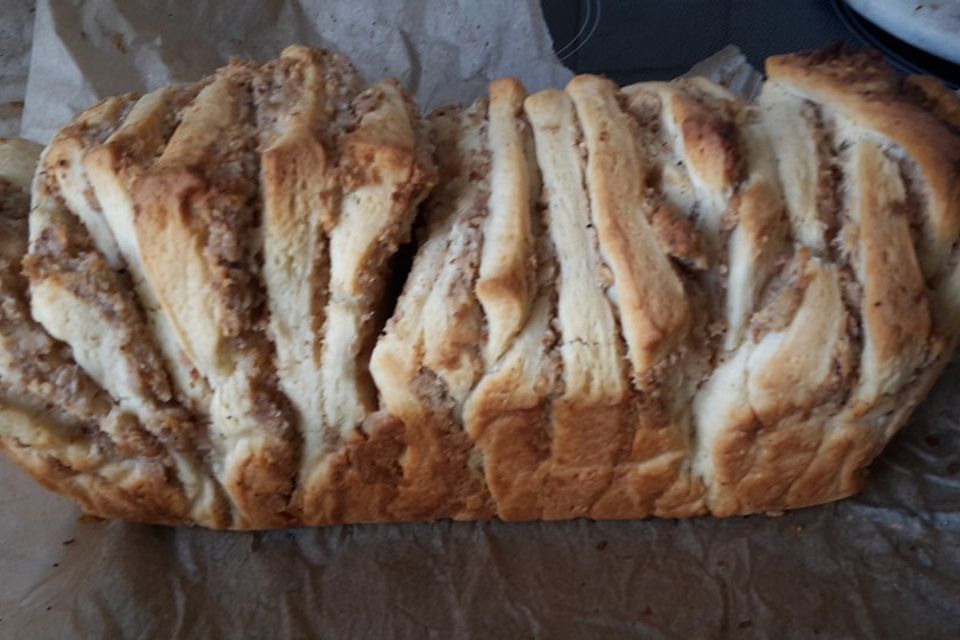 Nussfülle für Nusszöpfe, Nussstollen  oder Nussschnecken