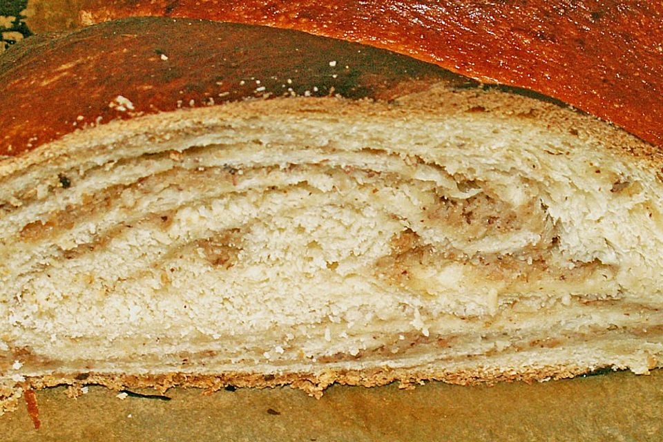 Nussfülle für Nusszöpfe, Nussstollen  oder Nussschnecken