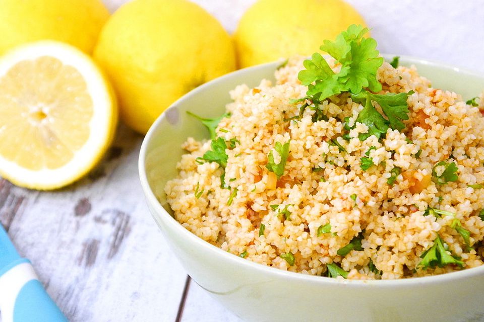 Zitronen-Bulgur Salat