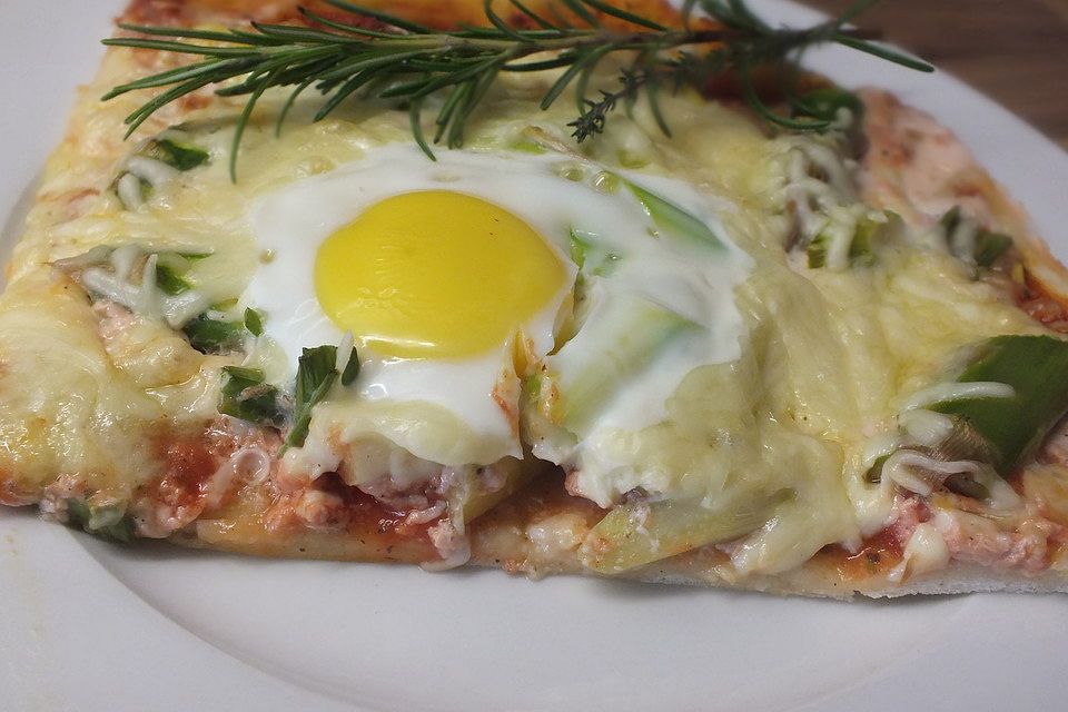 Frühlingspizza Frühlingspizza