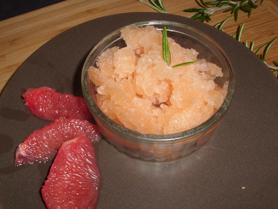 Pink Grapefruit Eis von schnucki25| Chefkoch