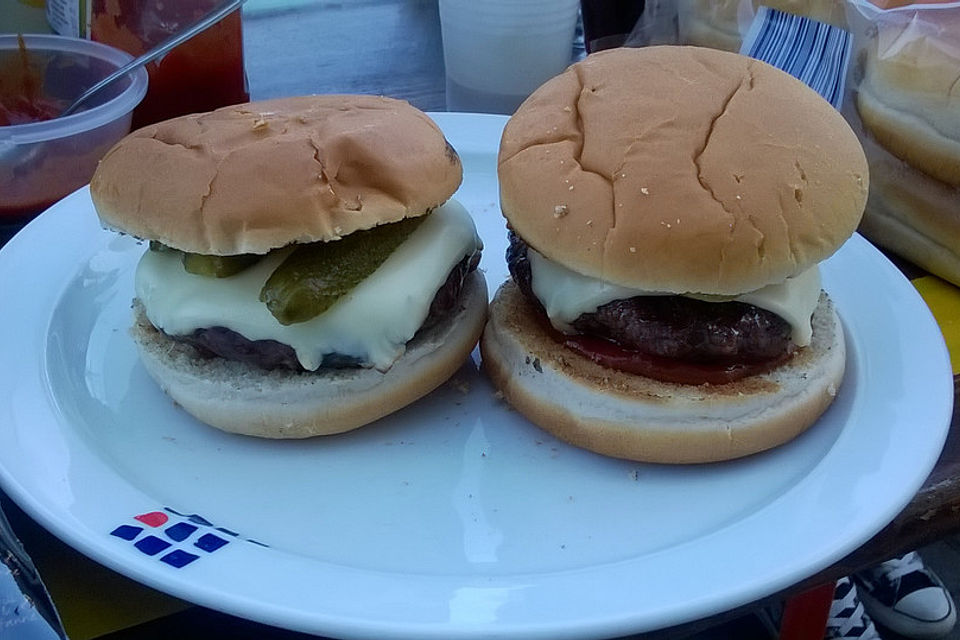 Cheeseburger nach Art des Fuchses