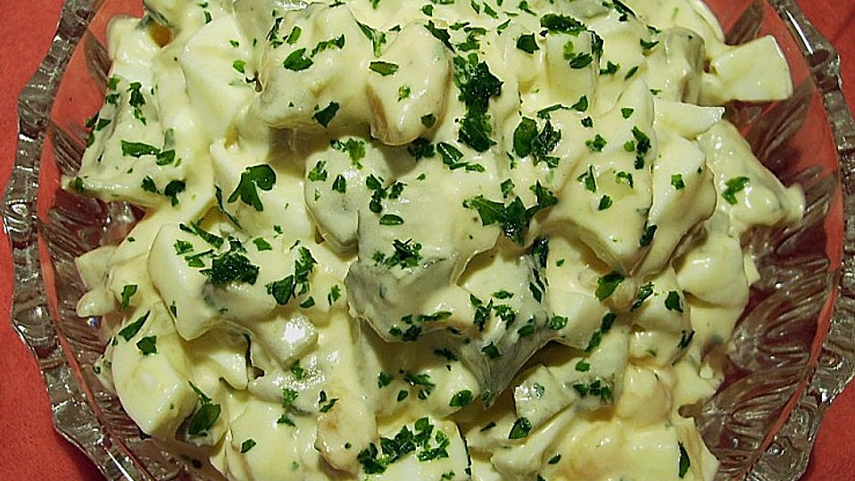 Eiersalat mit Zwiebeln und Gewürzgurke von sille23
