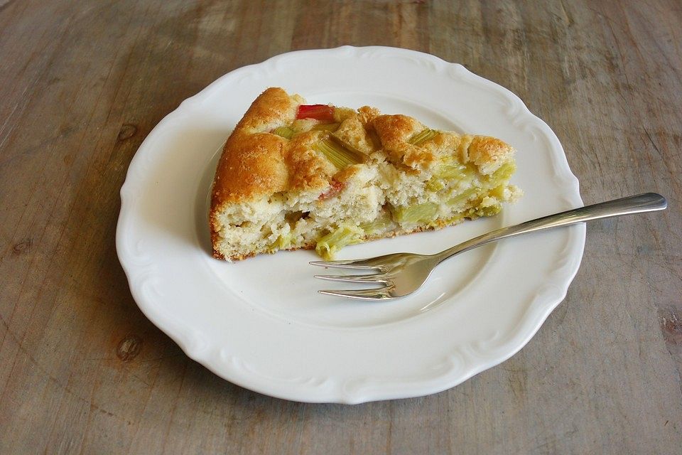 Finnischer Rhabarberkuchen