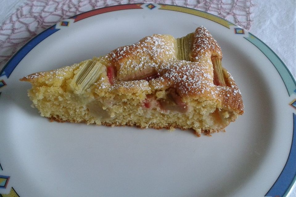 Finnischer Rhabarberkuchen