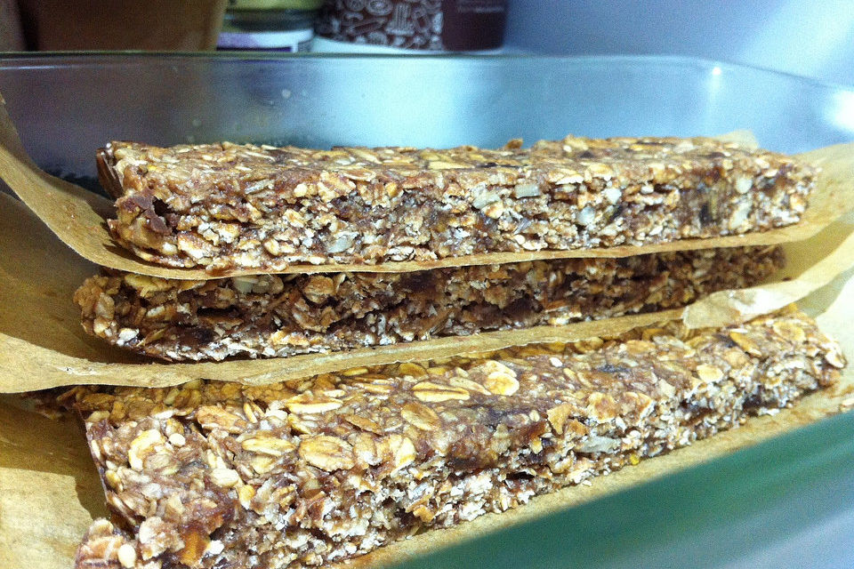 Müsliriegel ohne Backen Müsliriegel ohne Backen