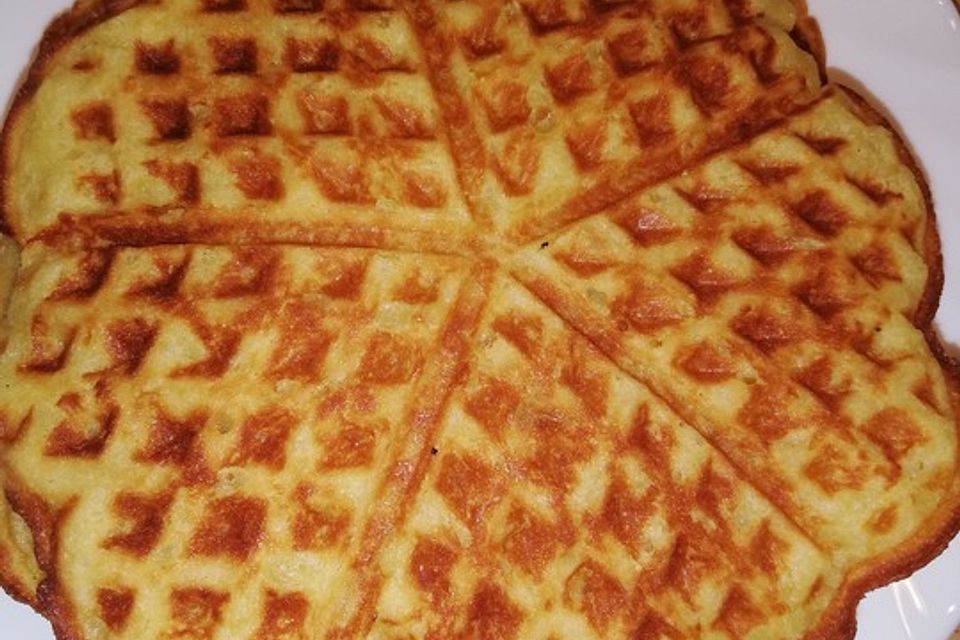 Apfel - Quark - Waffeln