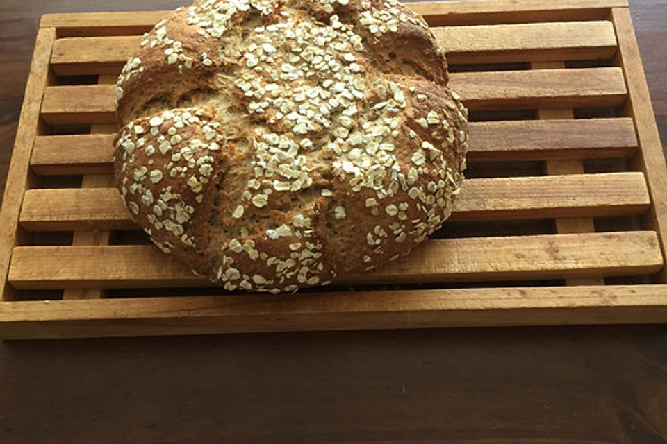 Kartoffel-Haferflocken-Brot