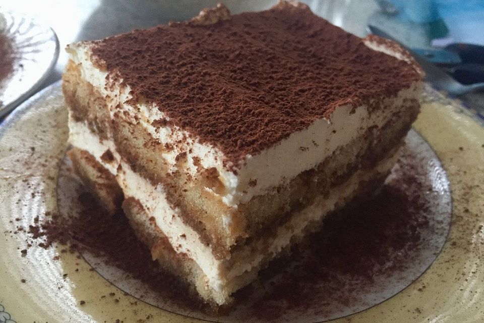 Tiramisu ohne Ei und Alkohol