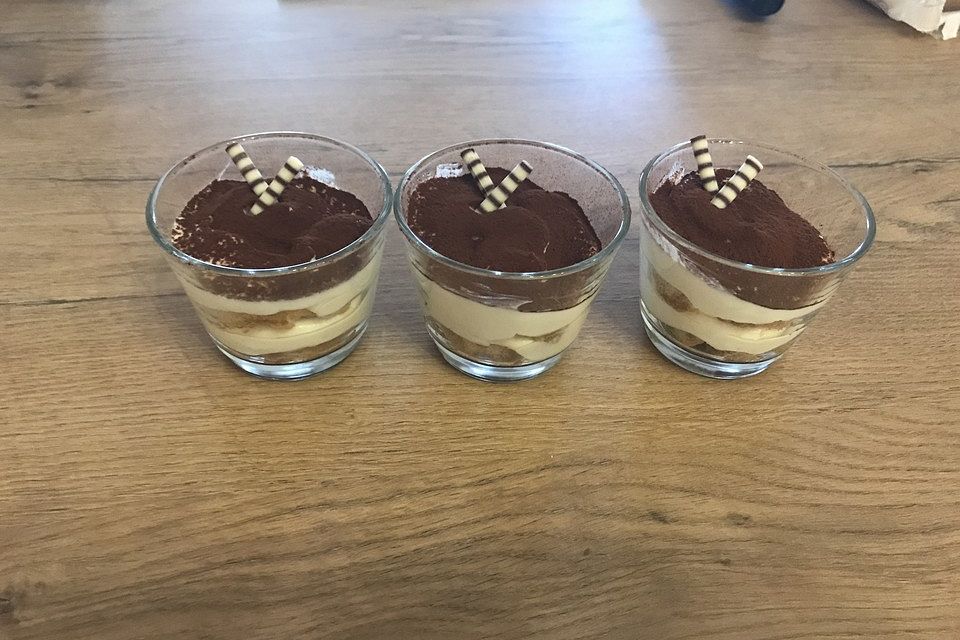 Tiramisu ohne Ei und Alkohol