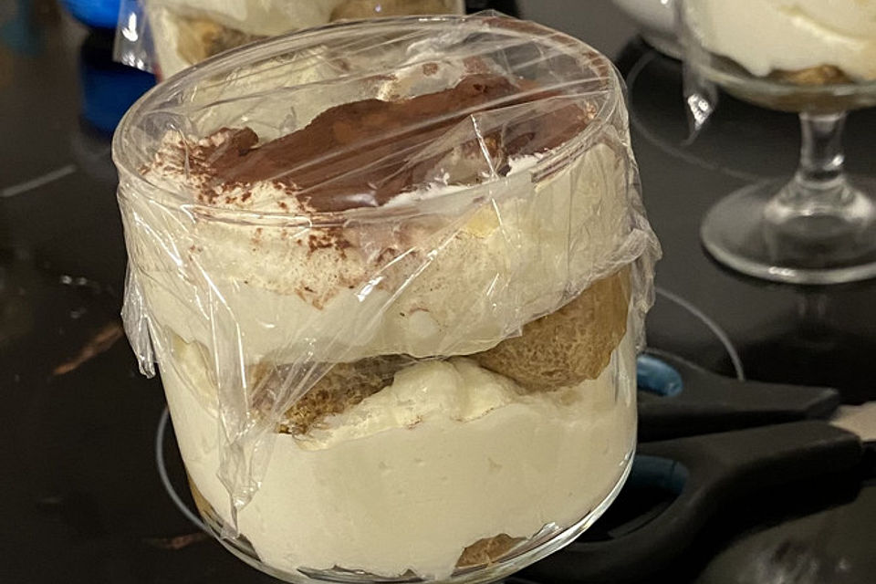 Tiramisu ohne Ei und Alkohol